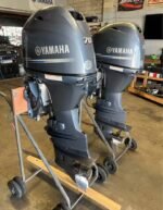 Twin Yamaha F70 4-Stroke Outboards For Sale