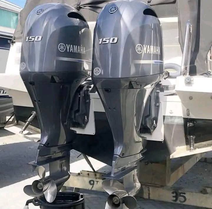 Twin Yamaha 150HP 4 Stroke Outboards For Sale Twin Yamaha 150HP 4 Stroke Outboards For Sale