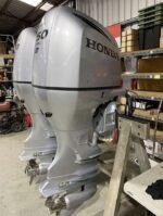 Twin Honda BF250 4 Stroke Outboards For Sale